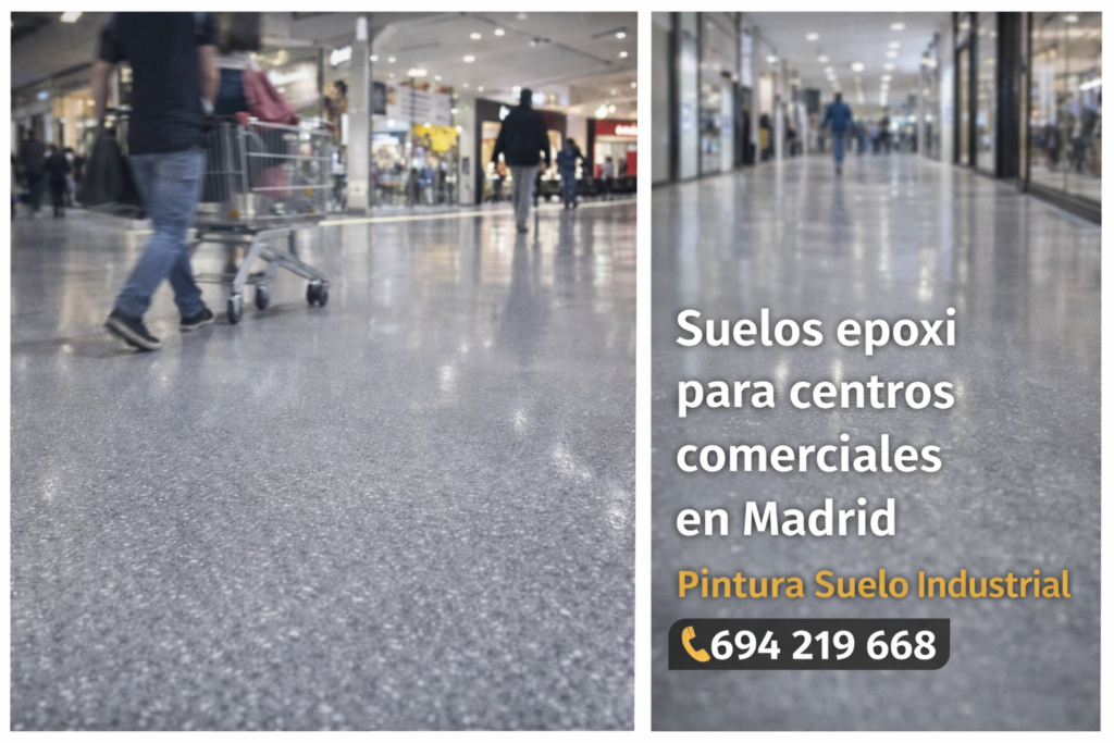 pintura suelos epoxi centros comerciales